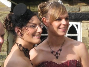 Jennifer and I at our Civil Partnership, back in 2009.